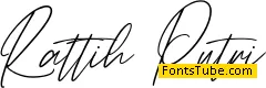 Rattih Putri Font