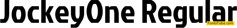Jockey One Font