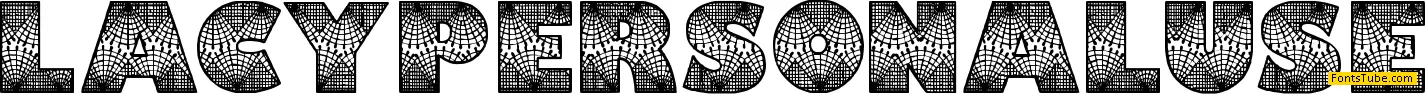 Lacy Font