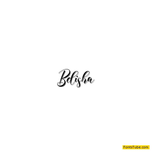 Belisha Font