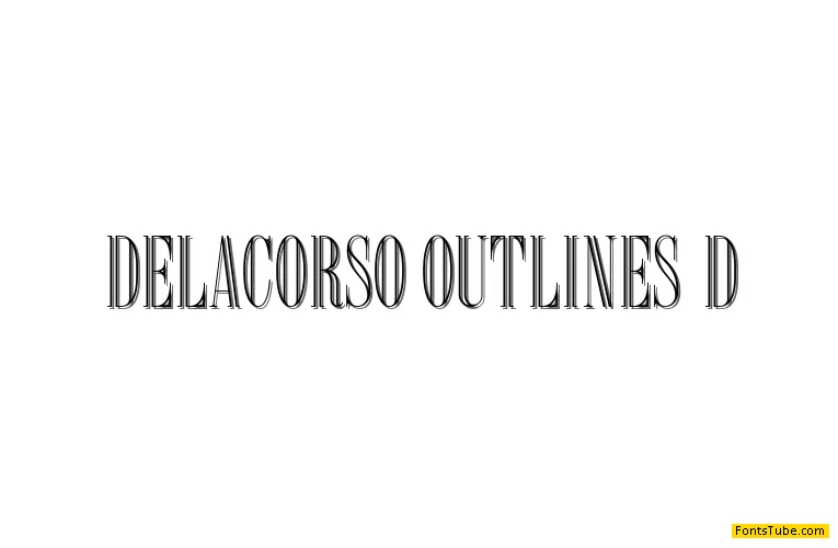 Delacorso Font
