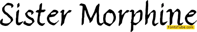 Sister Morphine Font