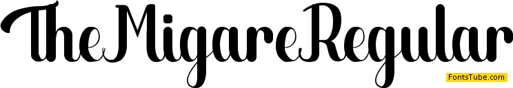 The Migare Font