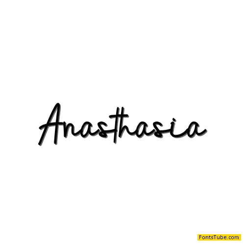 Anasthasia Font
