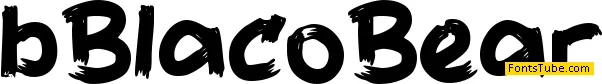 b Blaco Bear