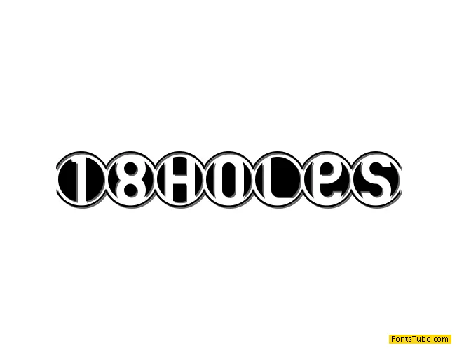 Double Bogey BRK Font Family