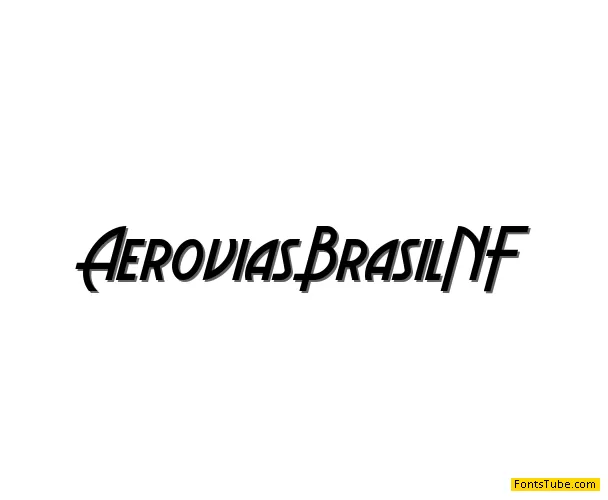 Aerovias Brasil NF Font