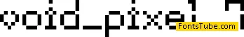 Void Pixel-7 Font