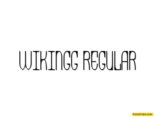 Wikingg Font