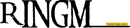 Ringbearer Font