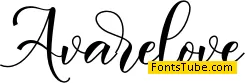 Avarelove Font