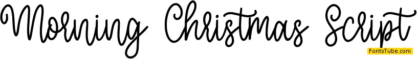 Morning Christmas Script