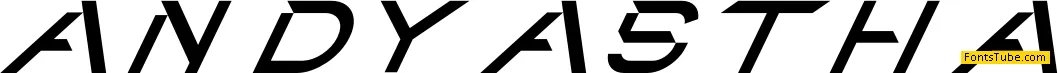Andyasta Font