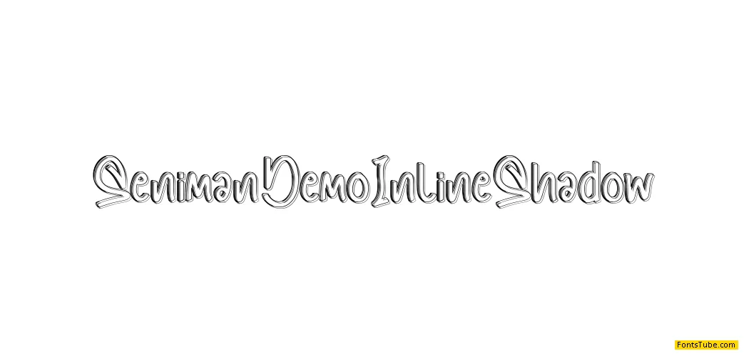 Seniman Demo Font Family