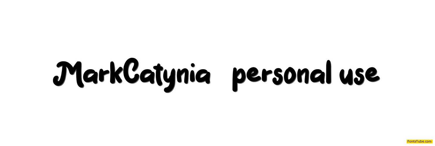 Mark Catynia Font