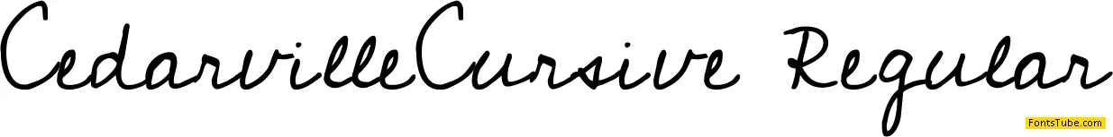 Cedarville Cursive