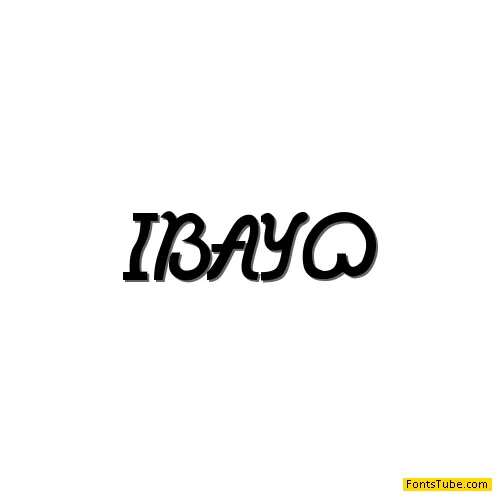 IBAYO Font