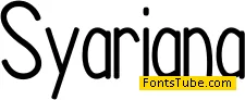 Syariana Font