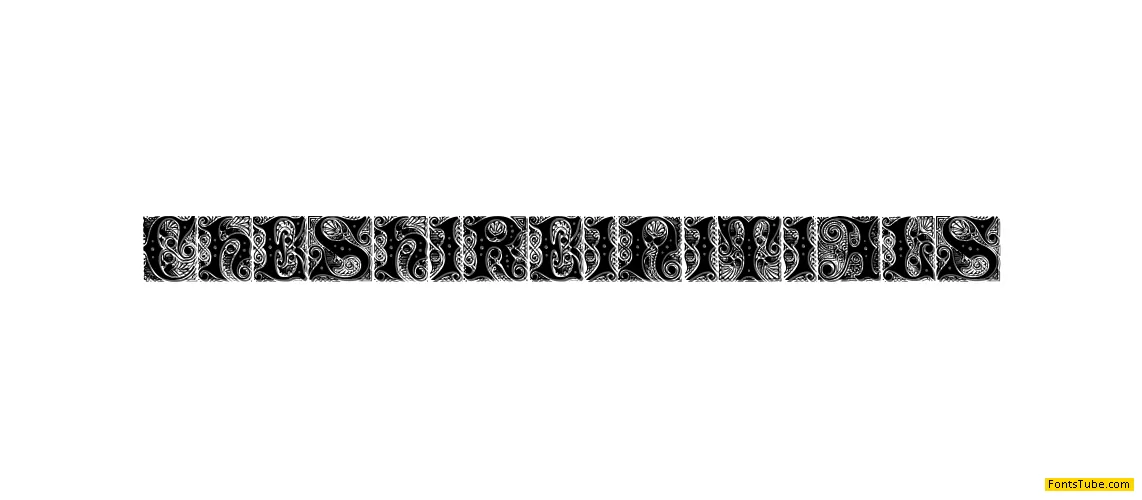 Cheshire Initials Font