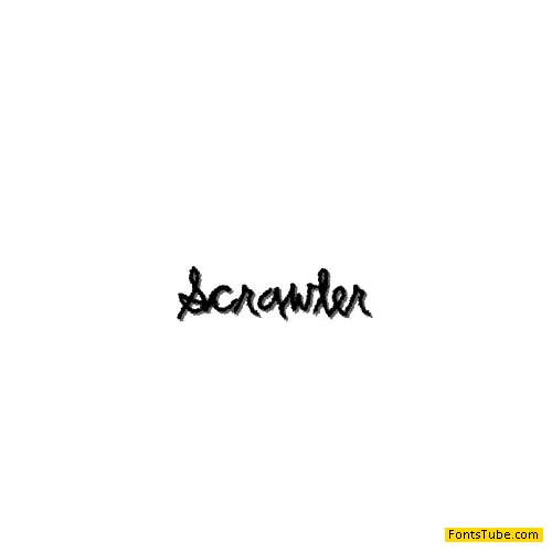 Scrawler Font