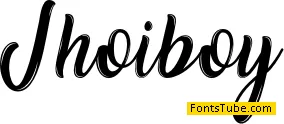 Jhoiboy Font