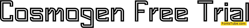 Cosmogen Free Trial Font