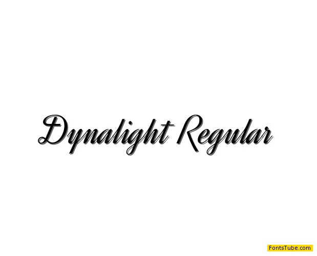 Dynalight Font