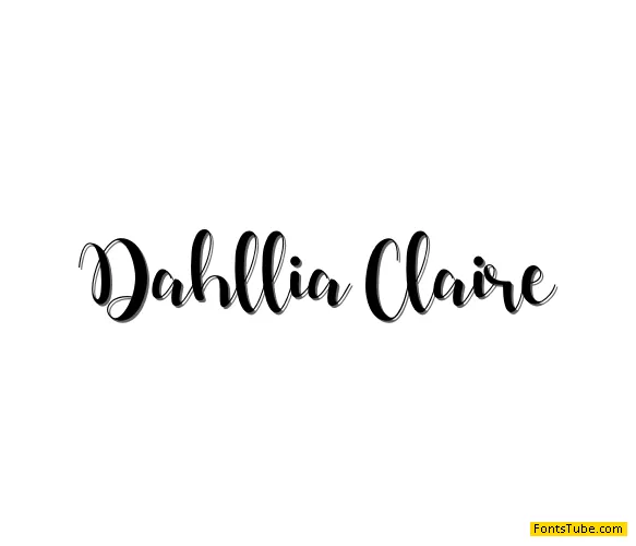Dahllia Claire