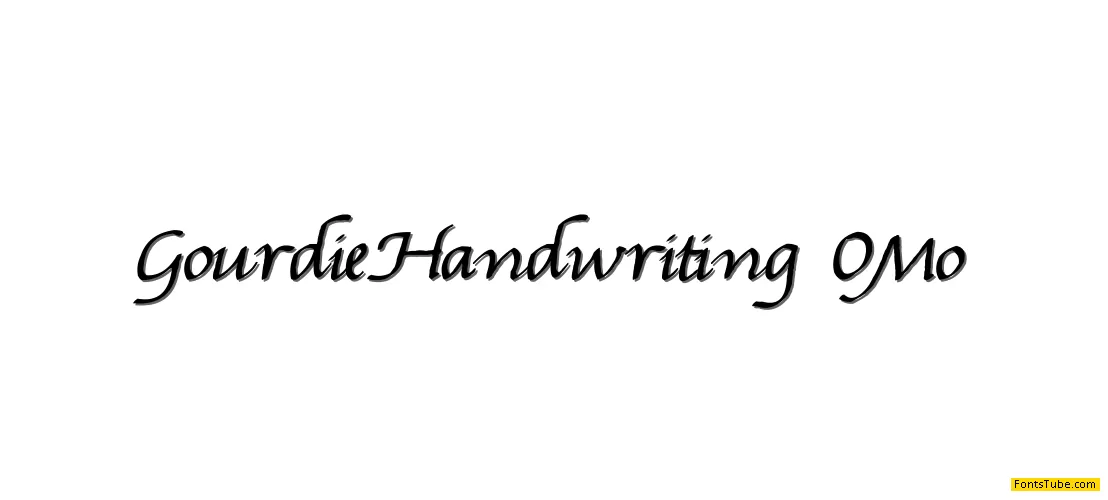Gourdie Handwriting