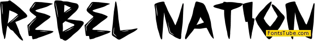 REBEL Nation Font