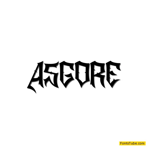 ASGORE Font