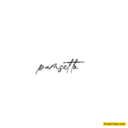pamsetto Font