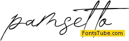 pamsetto Font
