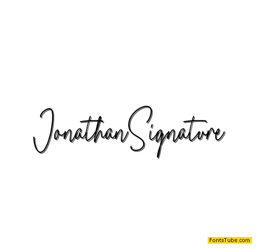 Jonathan Signature