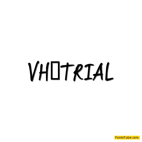 vinceHand II TRIAL Font