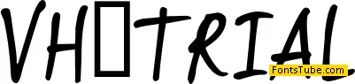 vinceHand II TRIAL Font