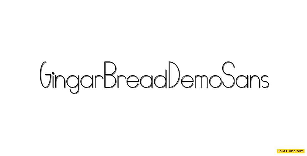 Gingar Bread Demo Font Family