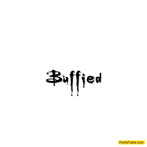 Buffied Font