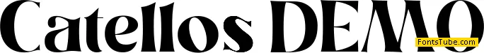 Catellos DEMO Font