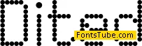 Dited Font