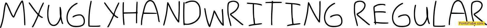 My Ugly Handwriting