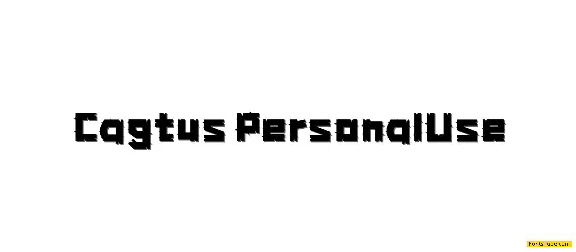 Cagtus Font