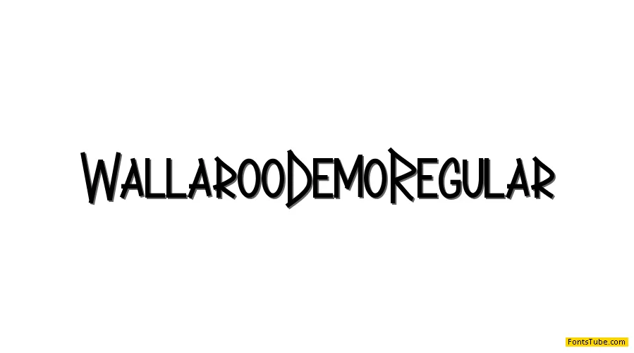 Wallaroo Demo Font