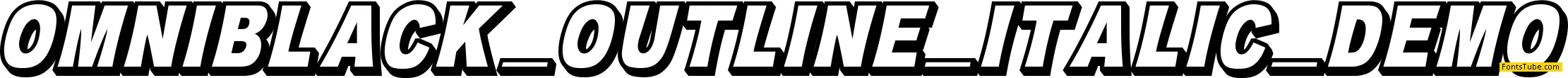 OMNIBLACK Font Family