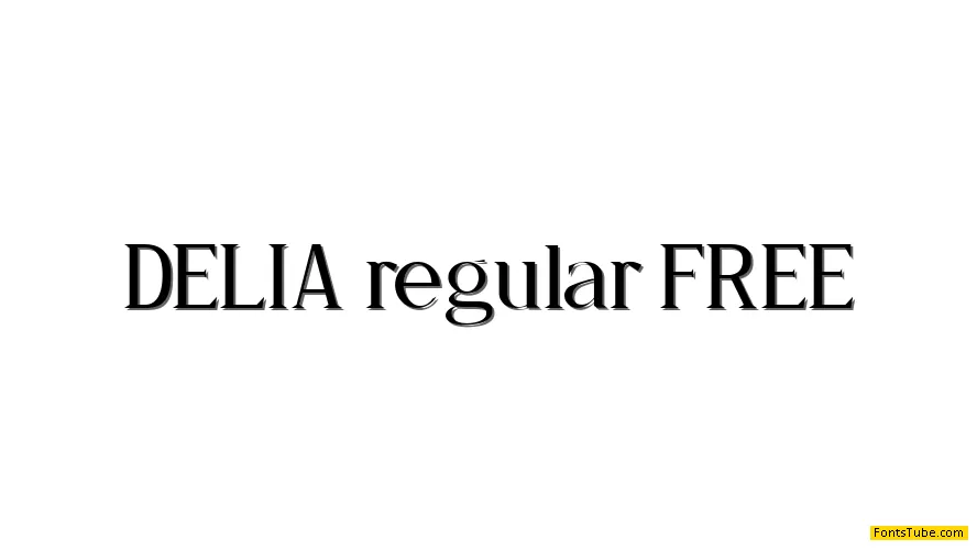 DELIA Font Family