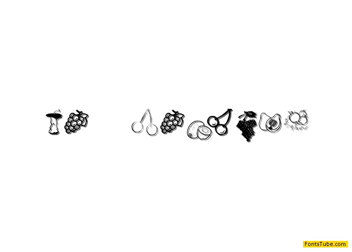 KR Fruitsy Font