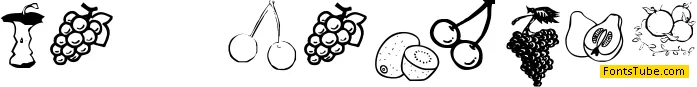 KR Fruitsy Font