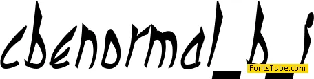 cbe Font Family