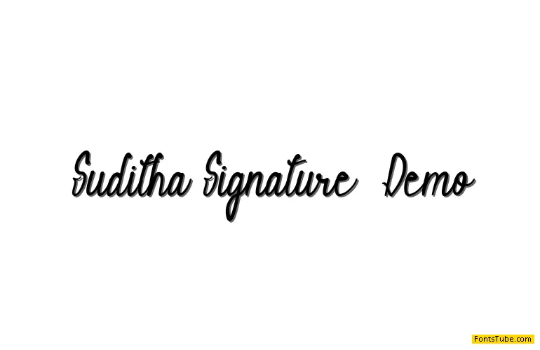 Suditha Signature