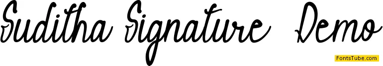 Suditha Signature